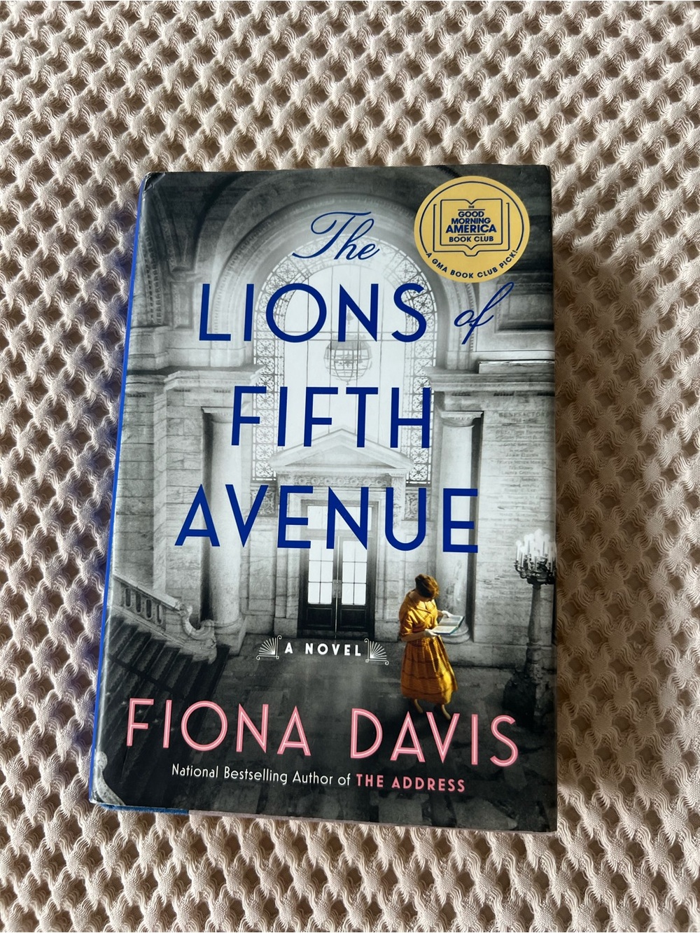 Barnes & Noble Hardcover - Blue and Yellow Accent Cover